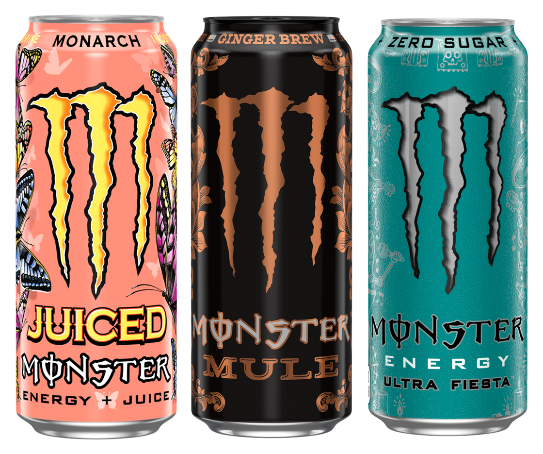 Three new Monster energy drinks roar onto the scene Product News