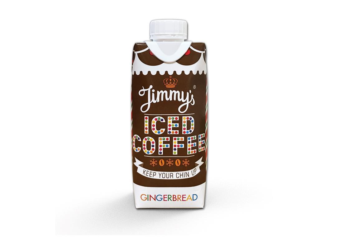 Jimmy's Iced Coffee reveals gingerbread flavour Product News