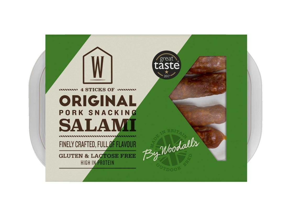 Salami snack packs from Woodall's Product News Convenience Store