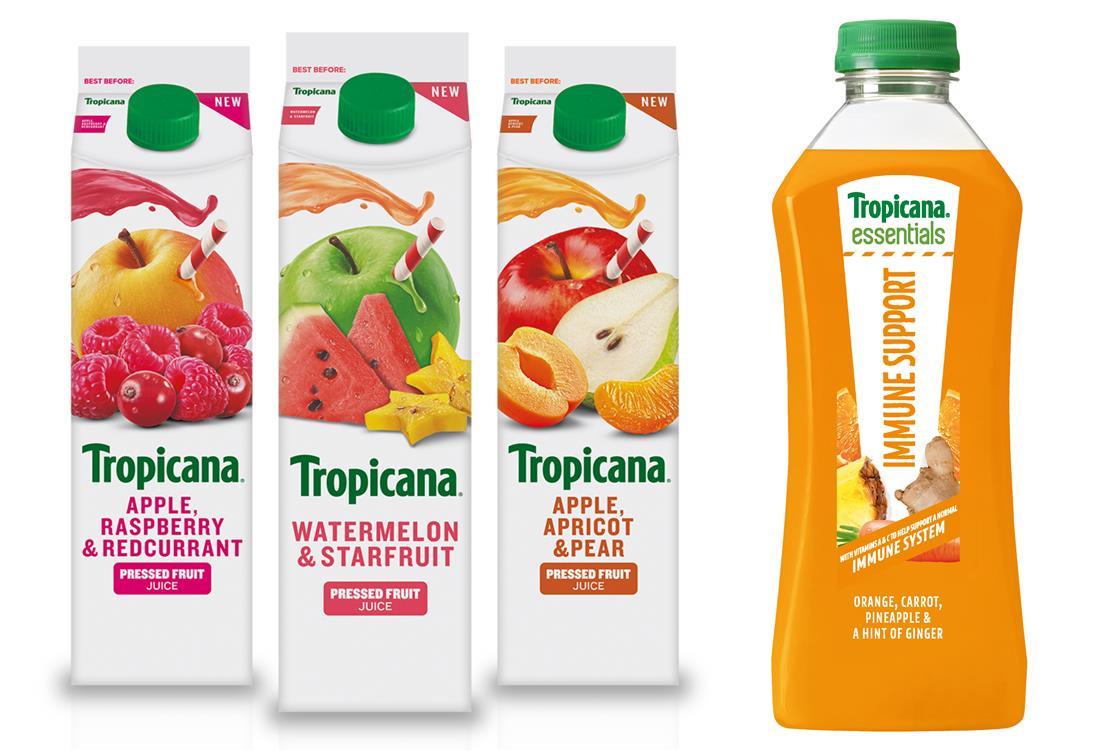 Tropicana extends juice range with new variants Product News