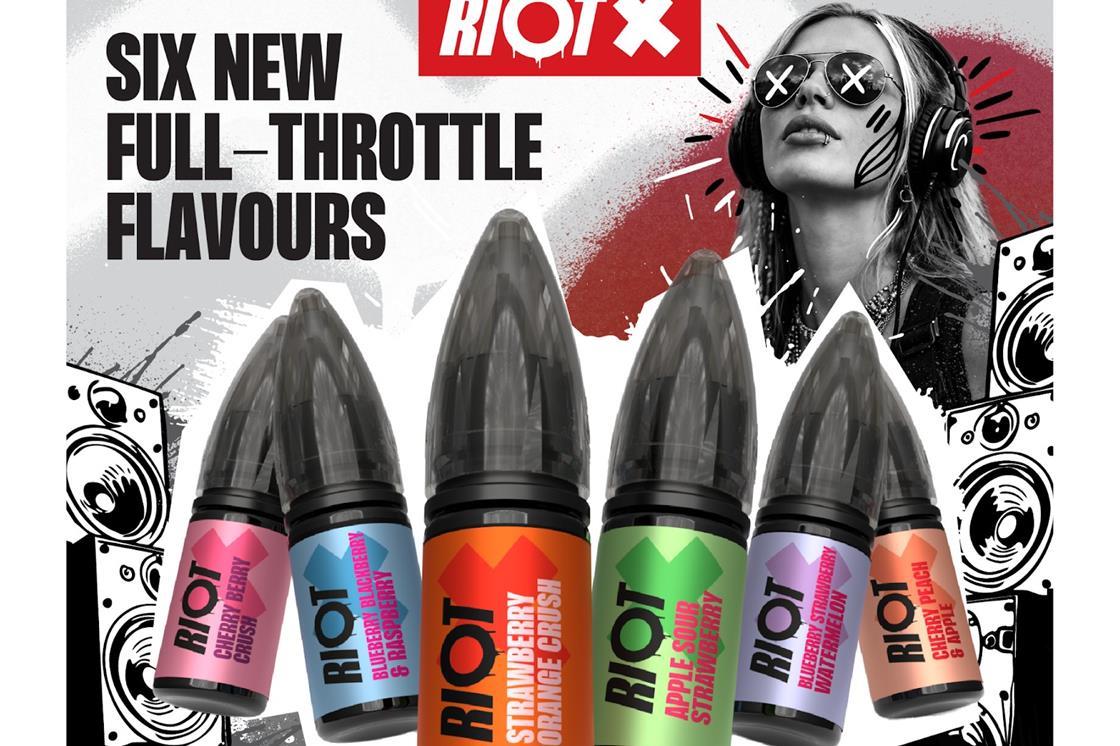 Riotu Lab Riot Labs launches revamped Riot X e-liquid range | Convenience Store