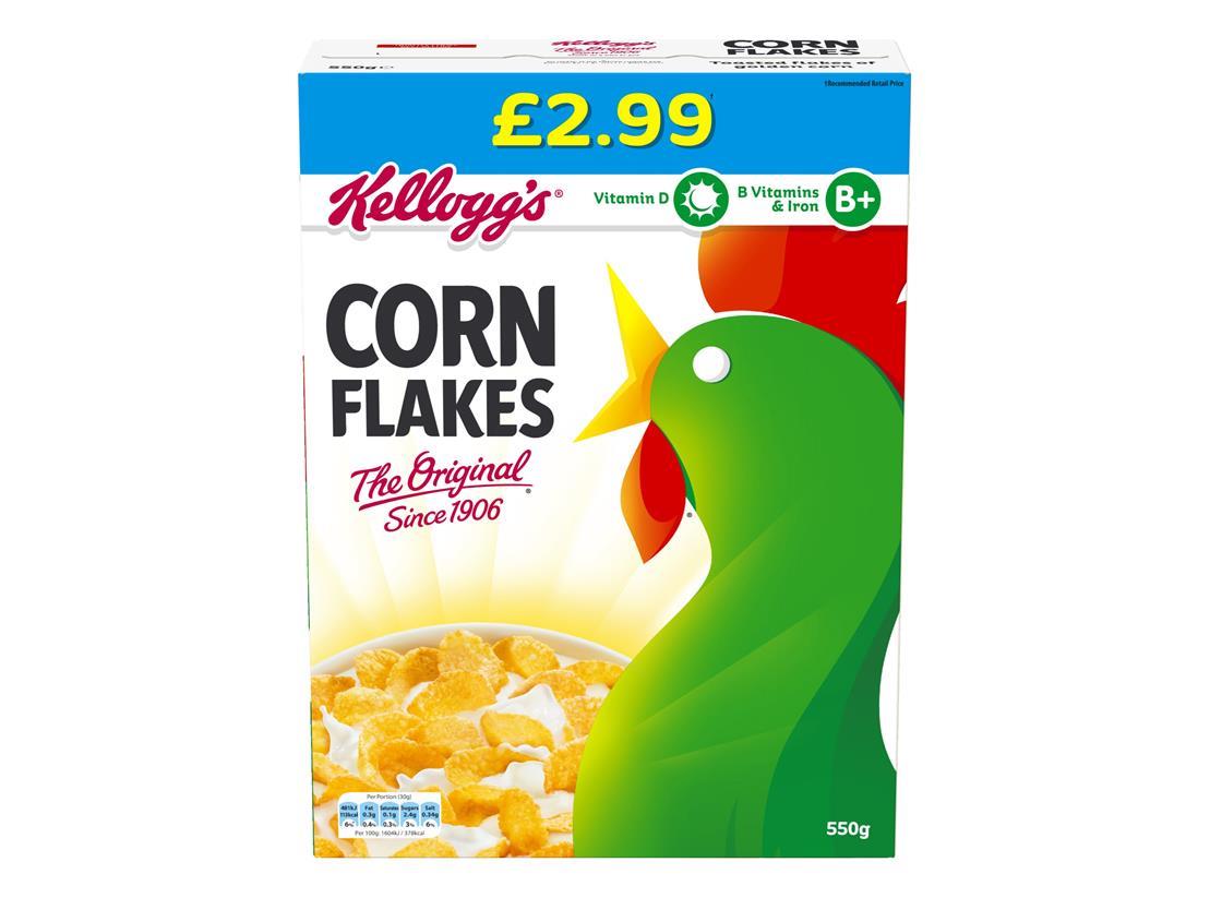 Kellogg's new year campaign for Corn Flakes Product News