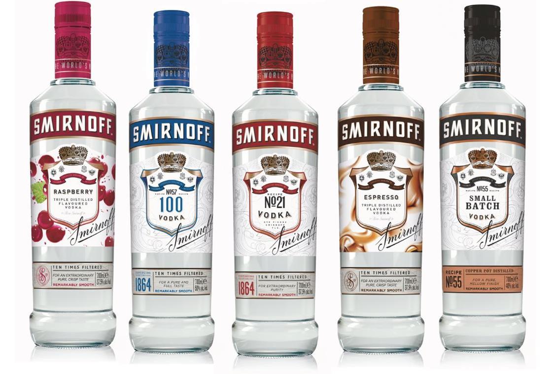 Smirnoff unveils new look for vodka range | Product News | Convenience ...