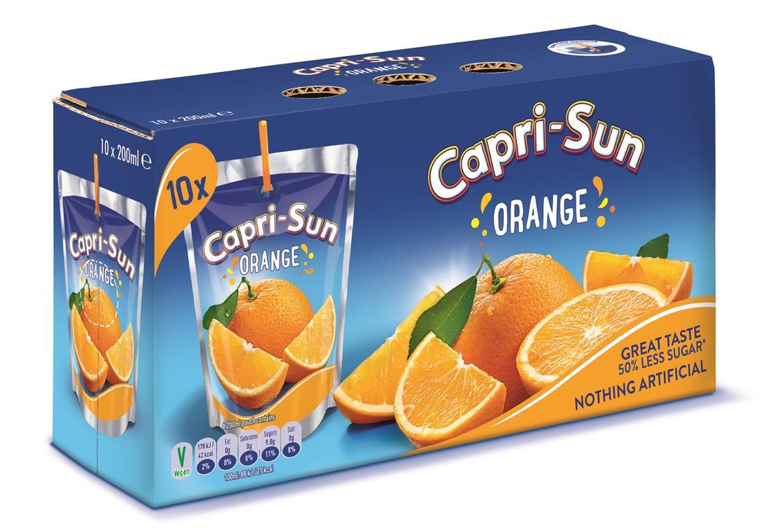 New CapriSun recipe cuts sugar by 50 Product News Convenience Store