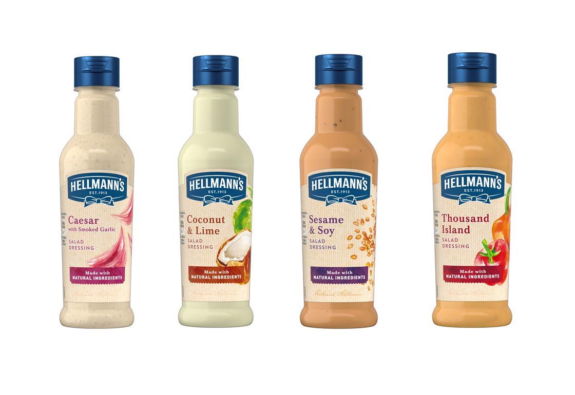 Hellmann's adds new variants in salad dressings revamp Product News