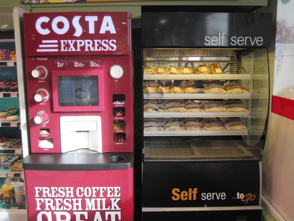 Costa Express drives up overall sales of coffee chain News