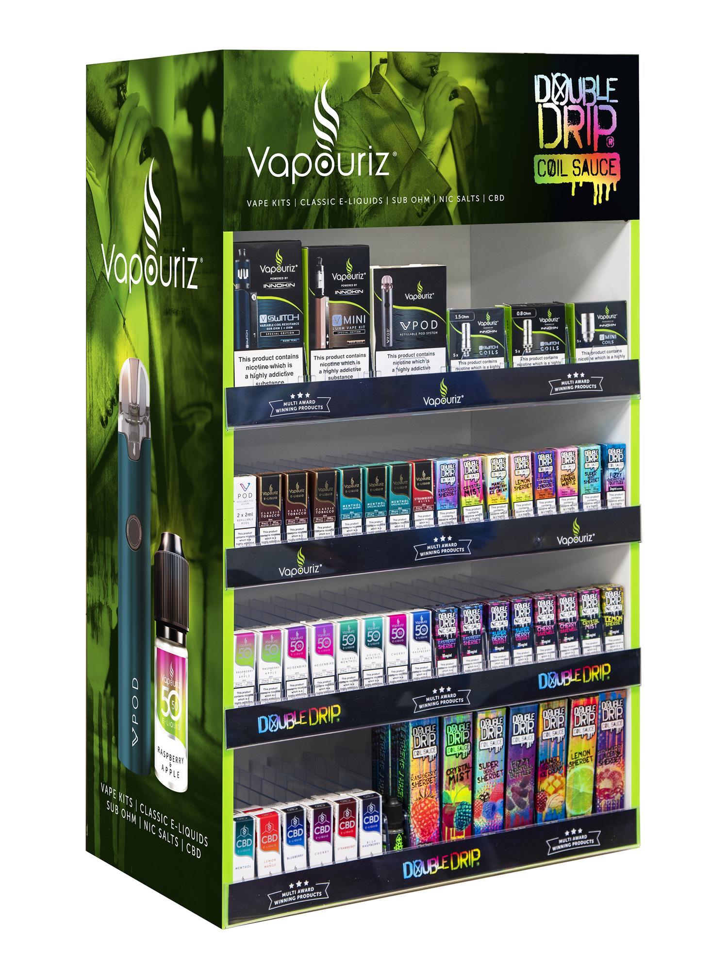 Vapouriz creates high-impact vape display solutions | Product News ...