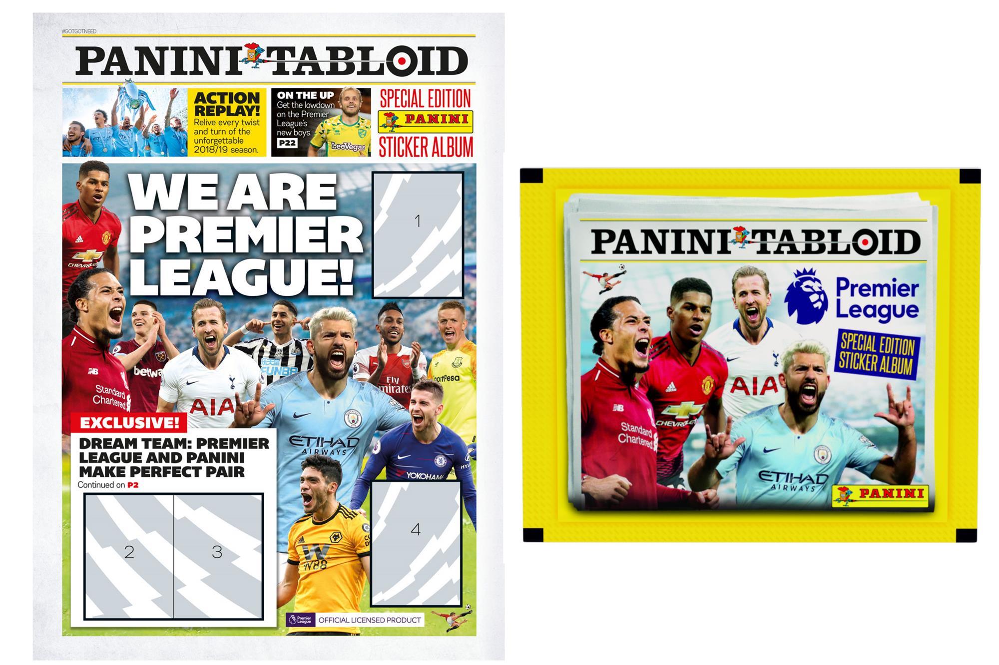 Panini Partners With The Premier League For New Sticker Collection ...