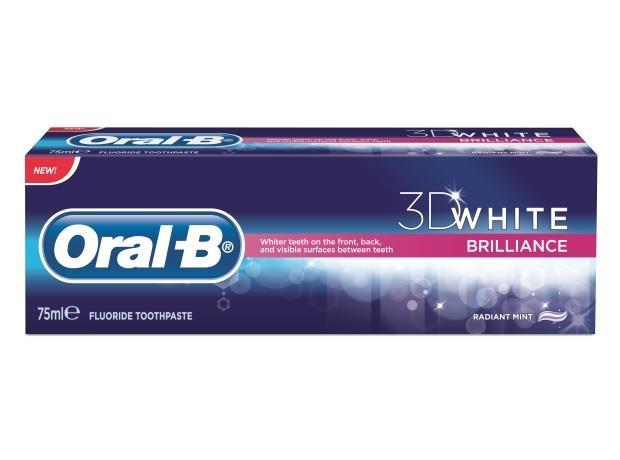 Procter Gamble Launches Oral B 3d White Toothpaste Product