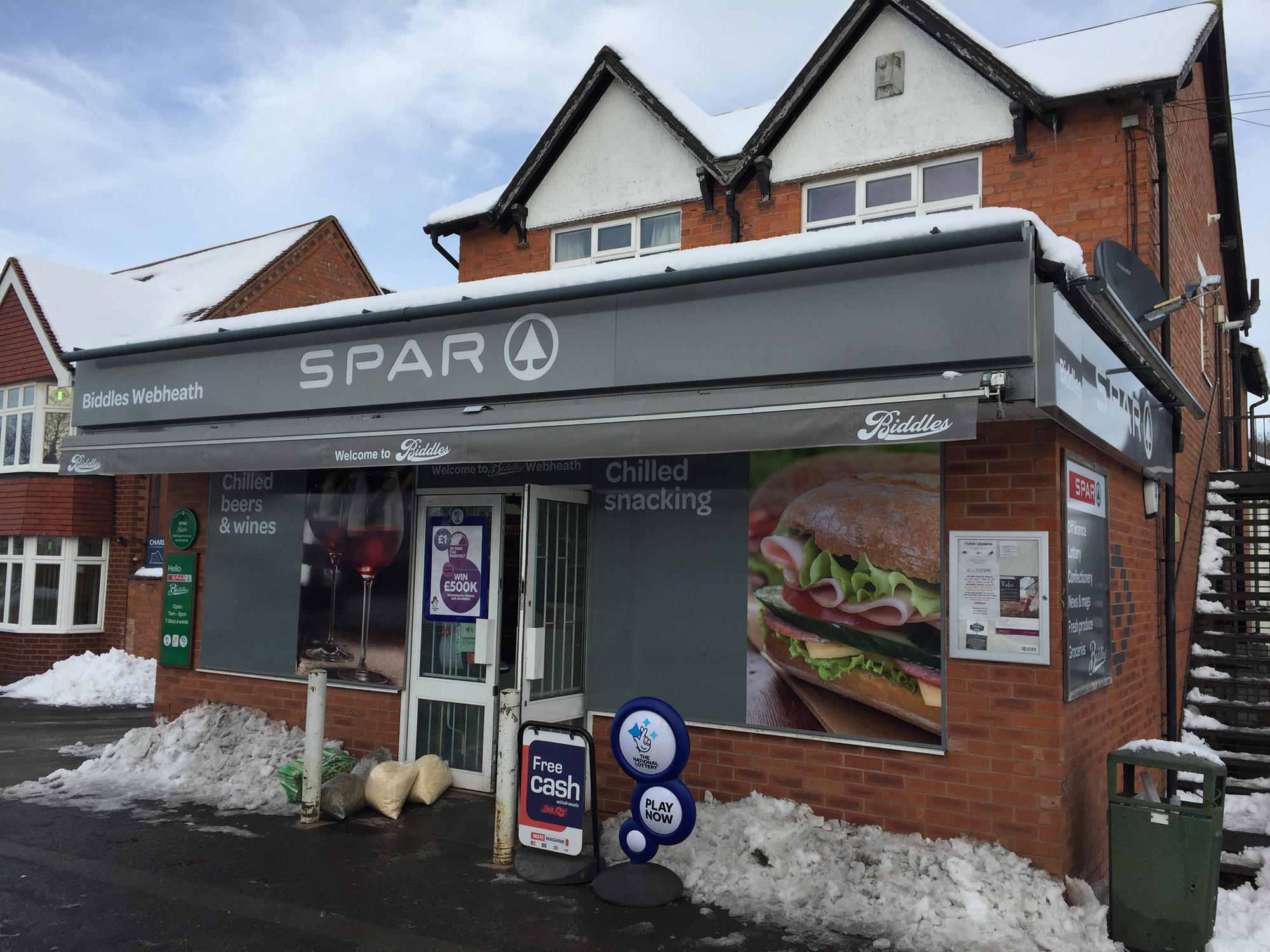 Biddles Spar, Redditch, Worcs Features Convenience Store