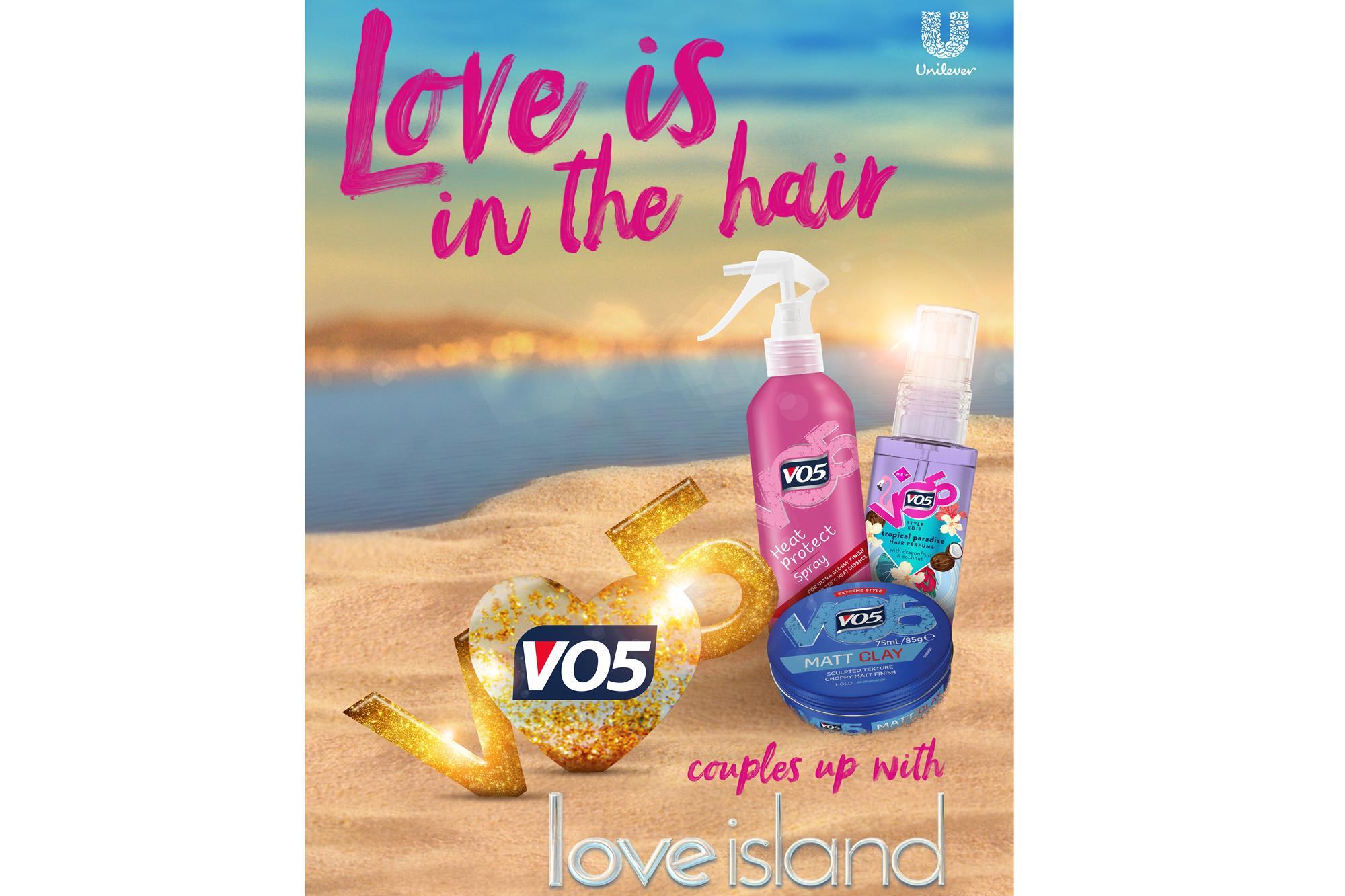 Vo5 Targets Younger Consumers With Love Island Tie Up Product