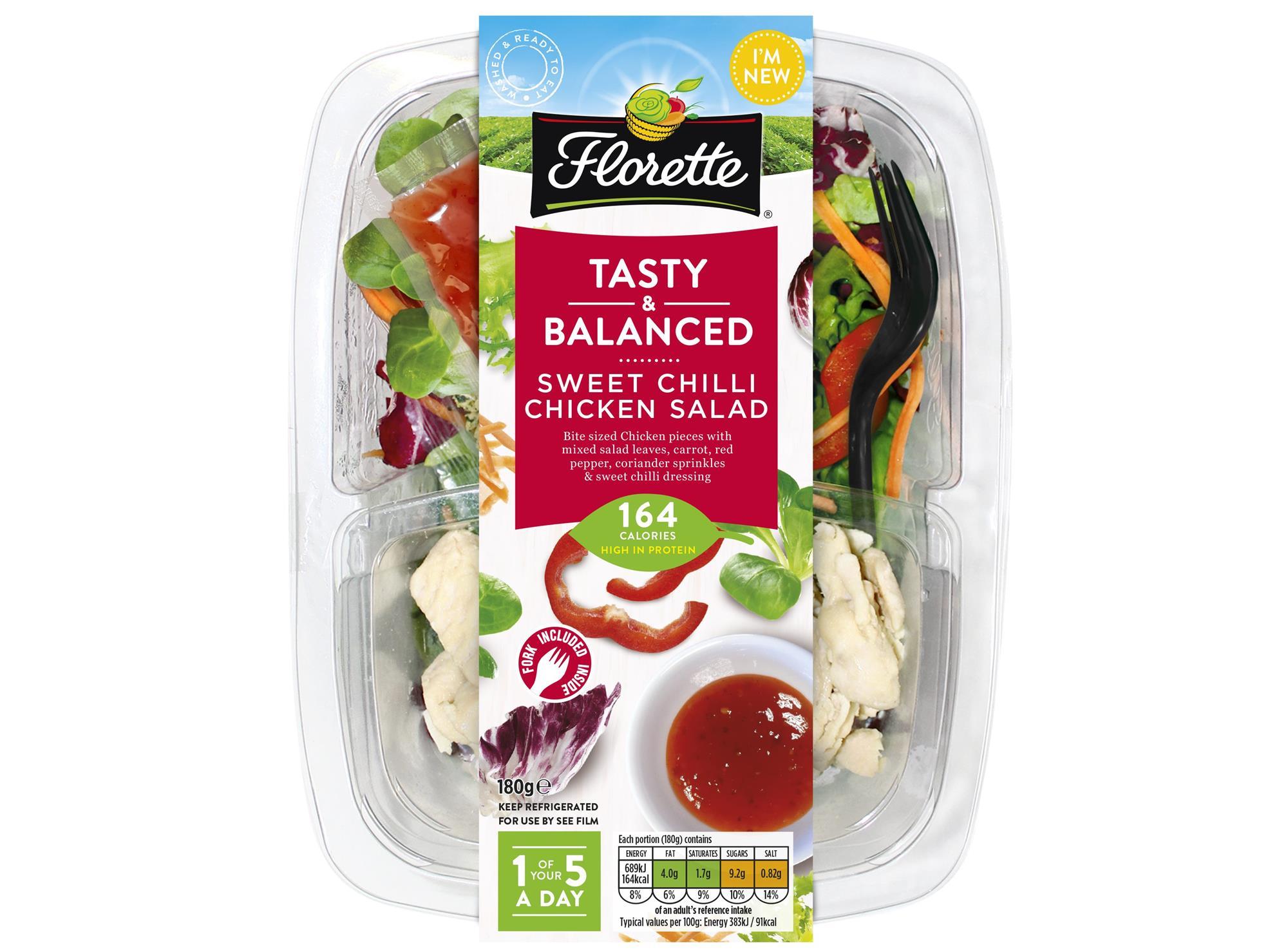 Florette Enters Food To Go Market With Protein Salads Product