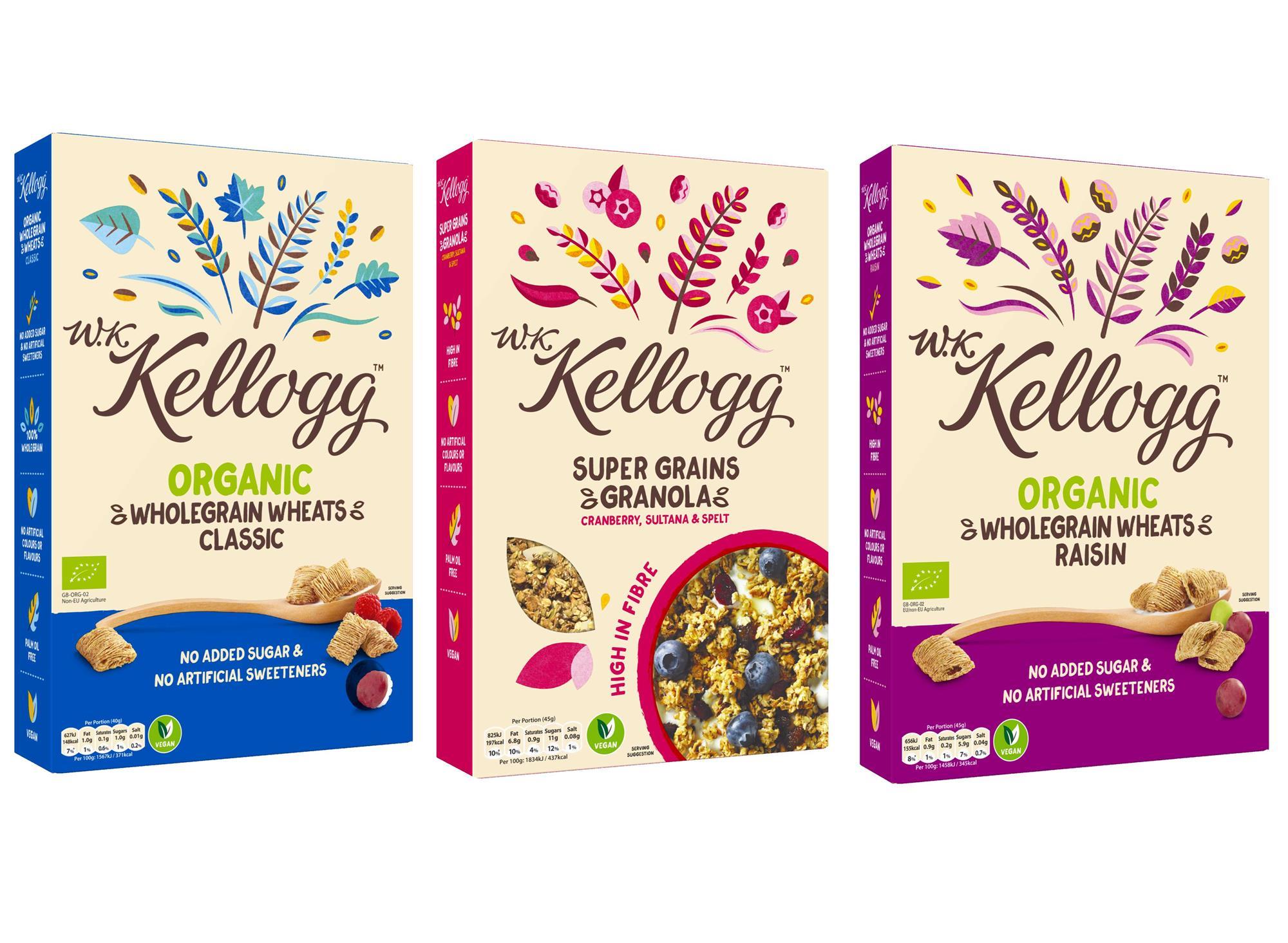 Kellogg's cereal enters organic and vegan category Product News