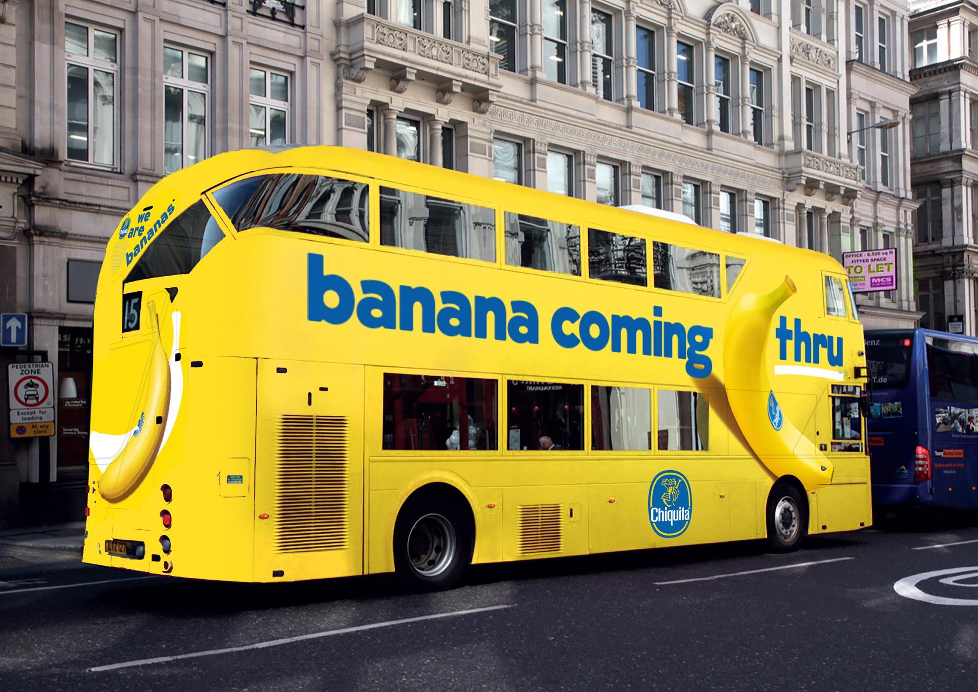 Chiquita turns London yellow in bananas campaign Product News