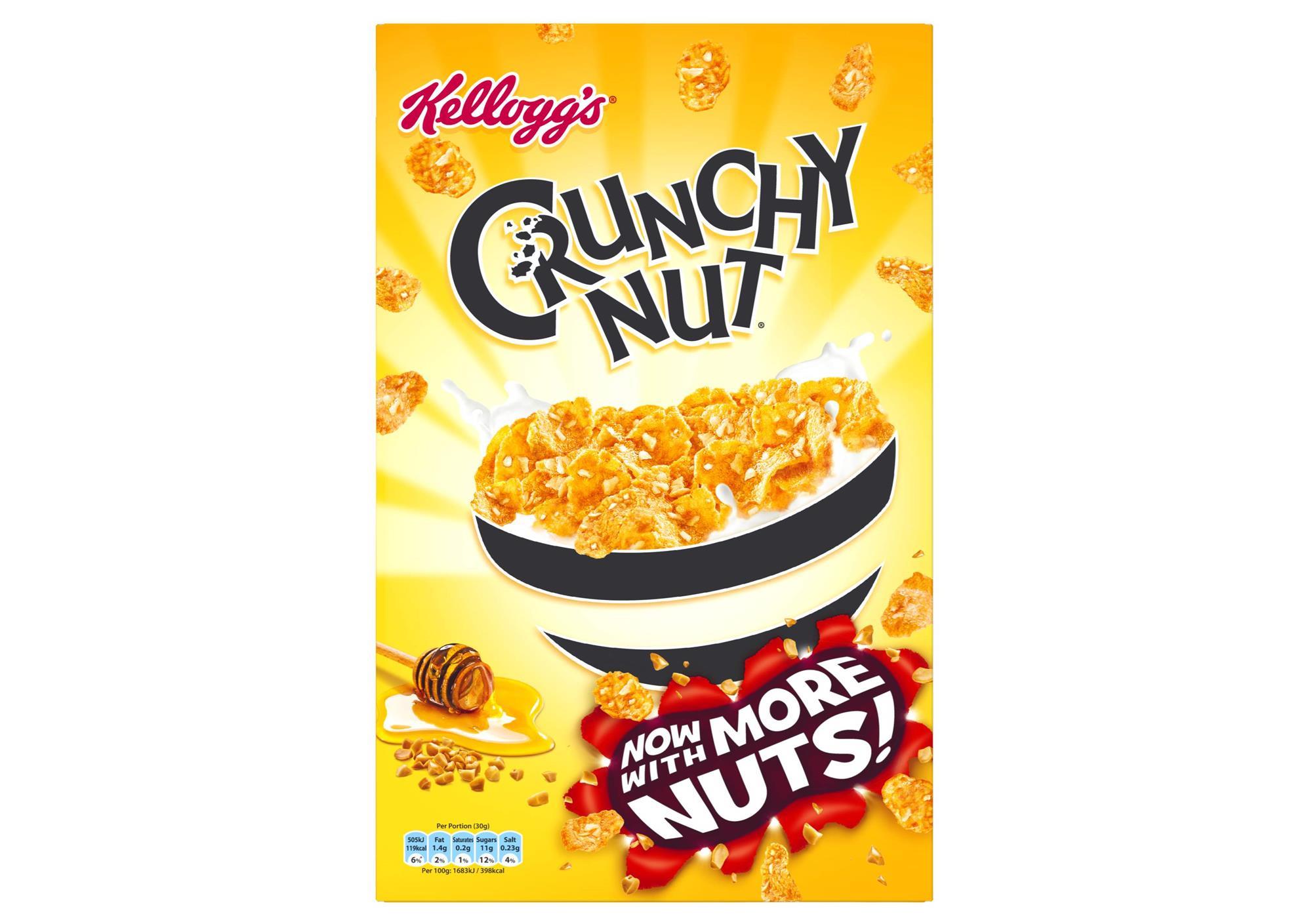 Kellogg's Crunchy Nut gets extra nutty Product News Convenience Store