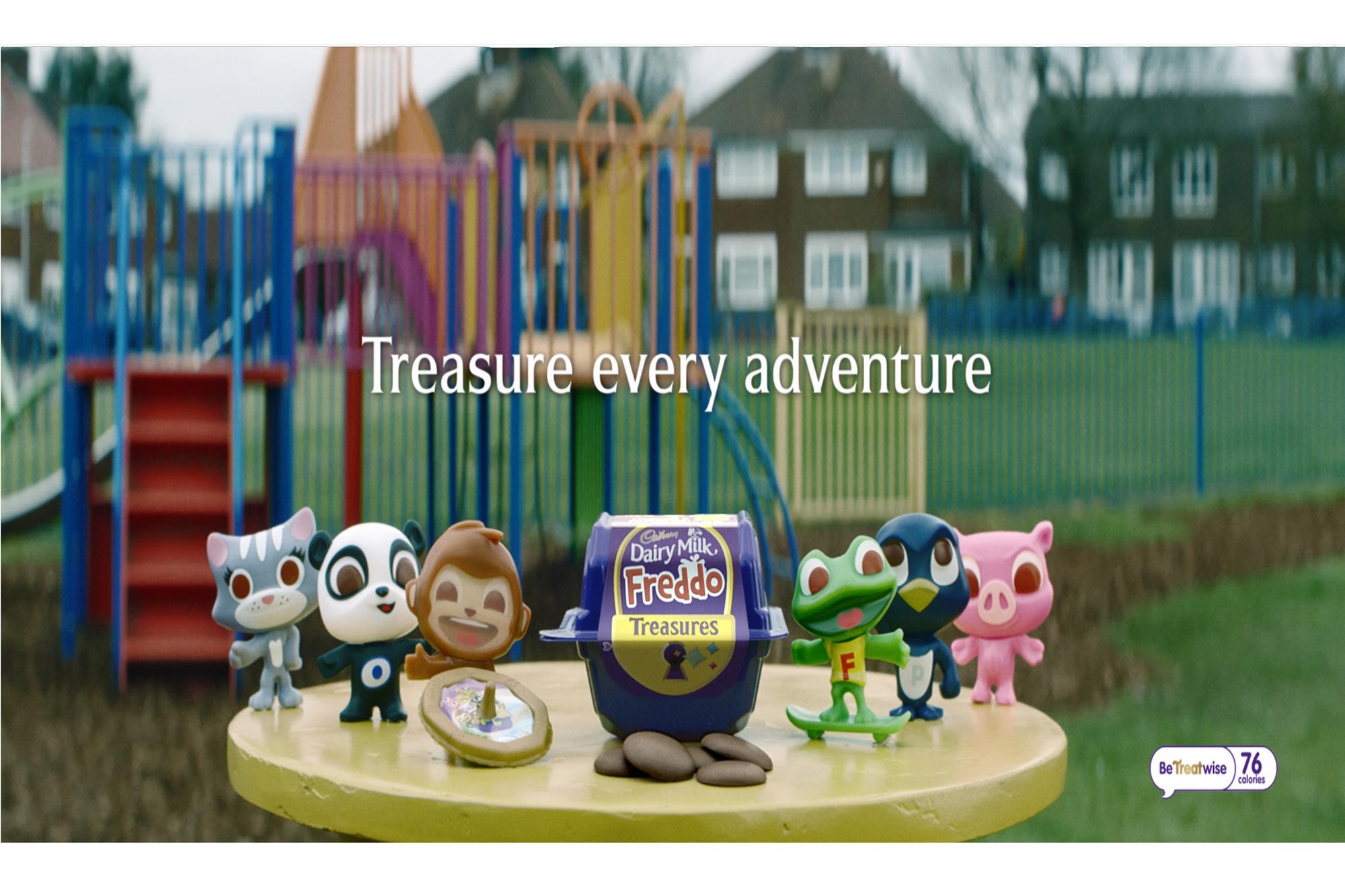 Cadbury Dairy Milk Freddo Treasures make their TV debut Product News