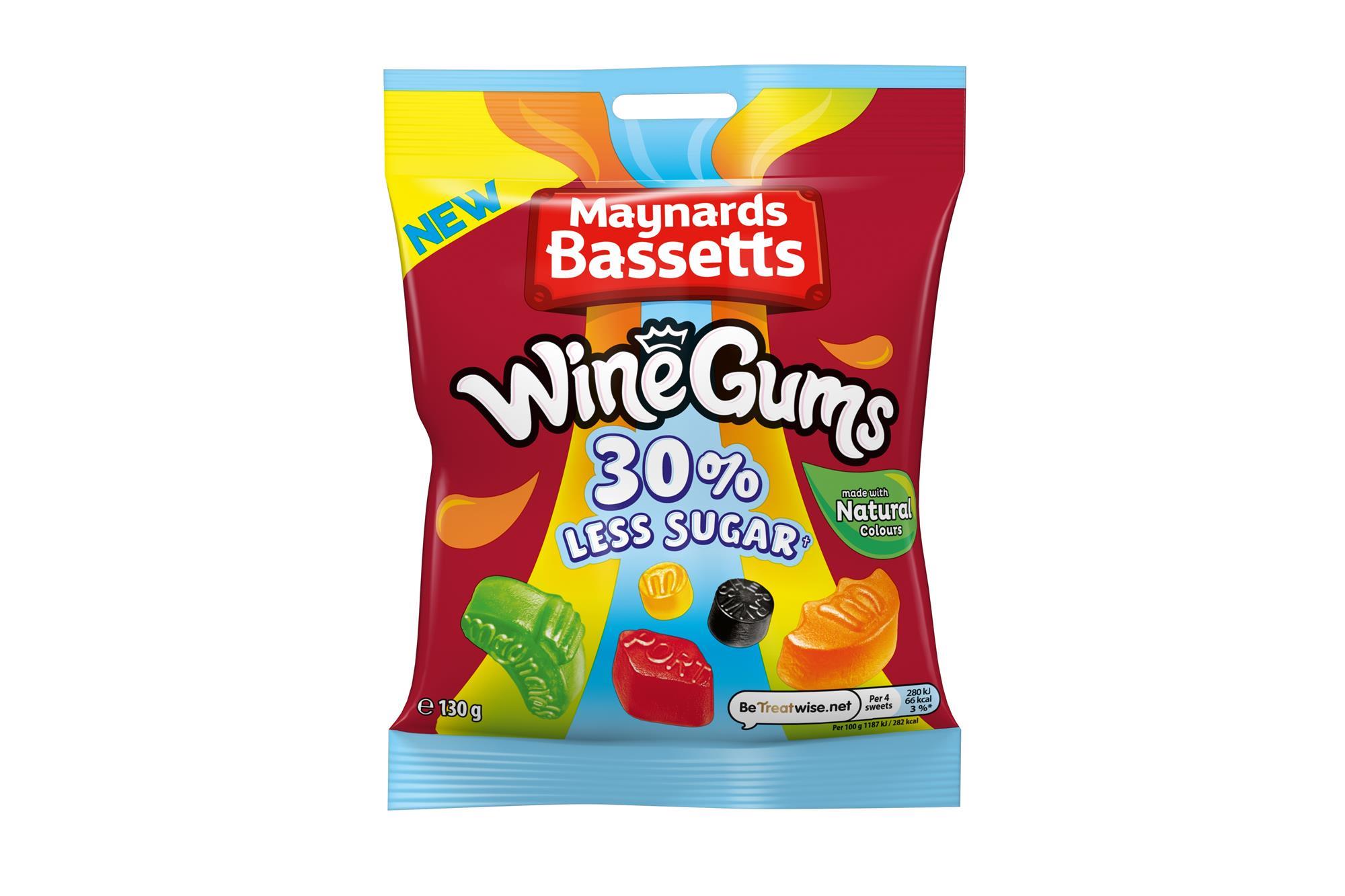 Wine Gums stays ontrend with reduced sugar variant Product News