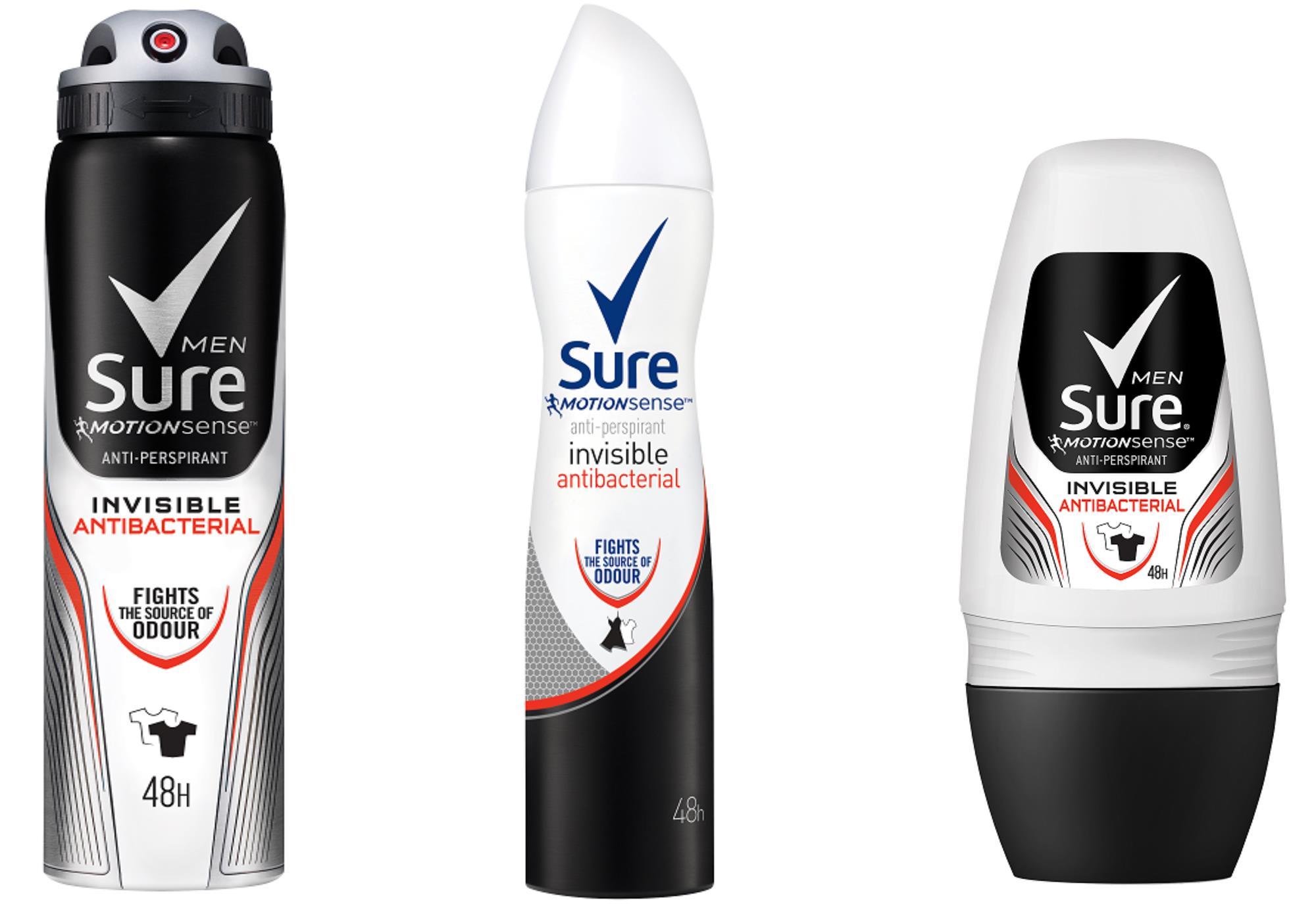 Sure reveals antibacterial deodorants Product News Convenience Store
