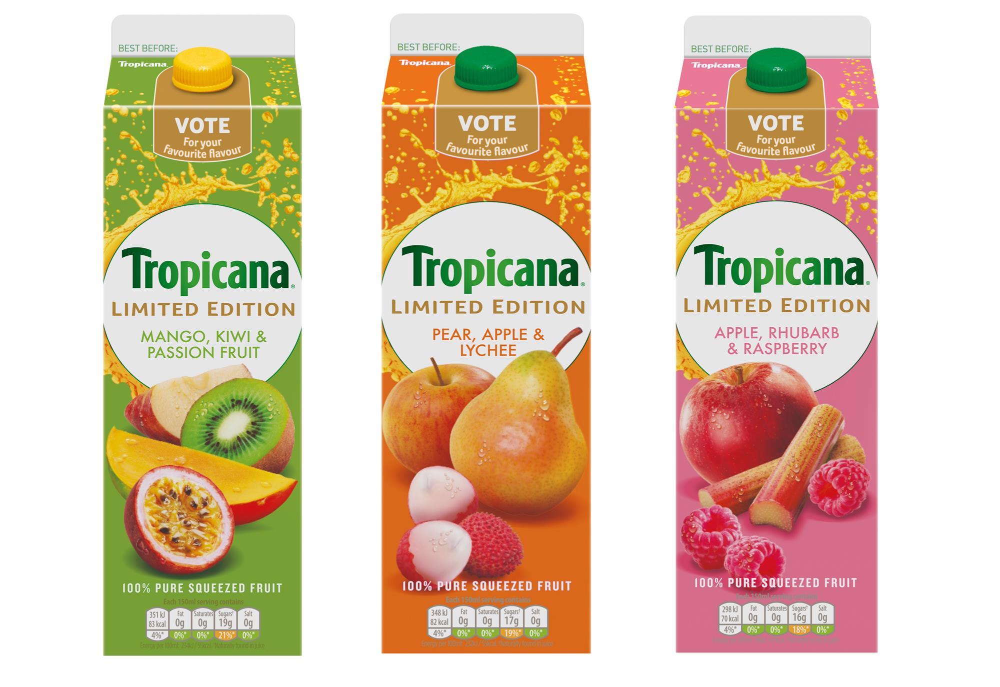 Tropicana gets shoppers to vote for new flavour | Product News ...