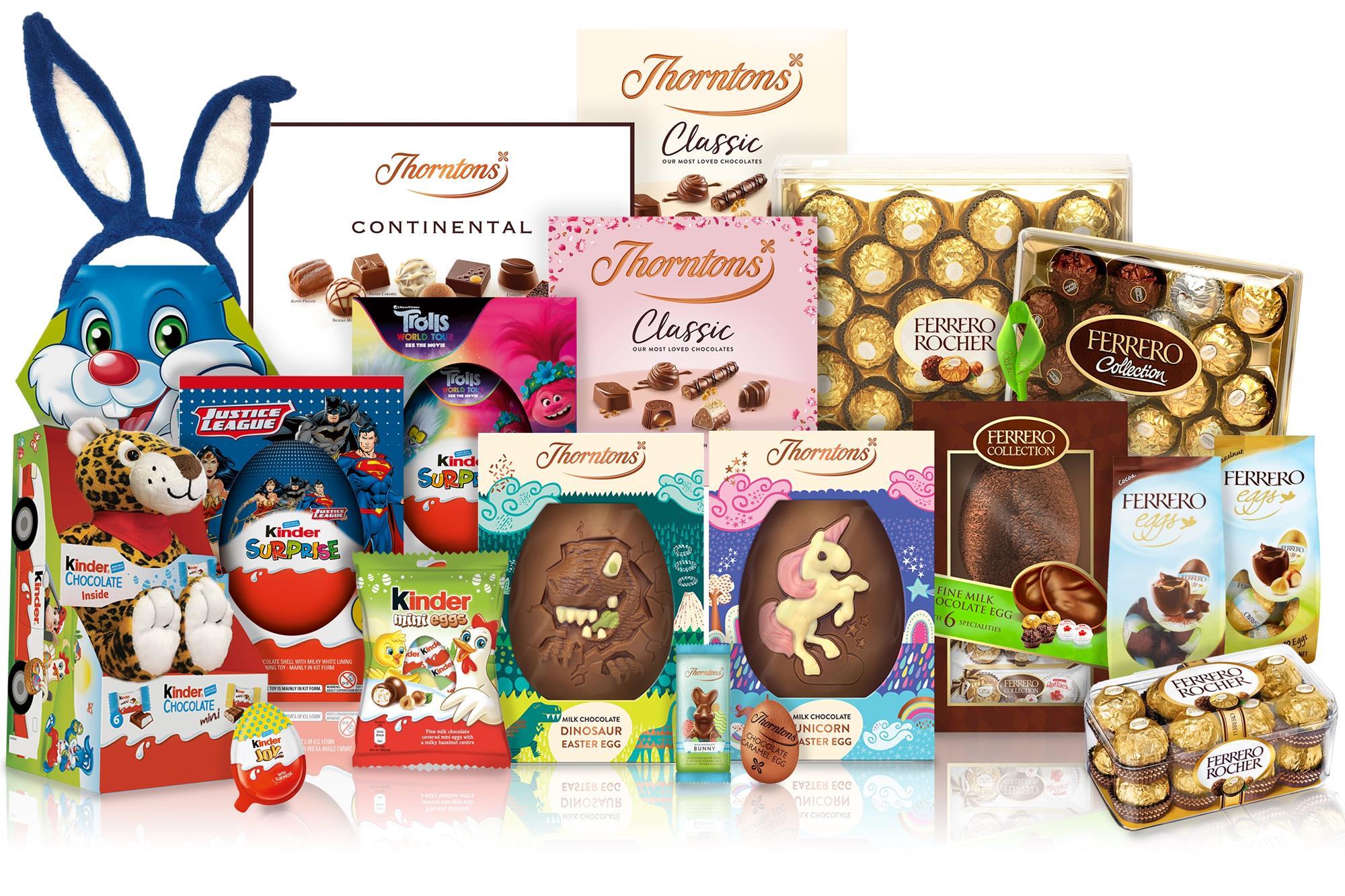ferrero easter products