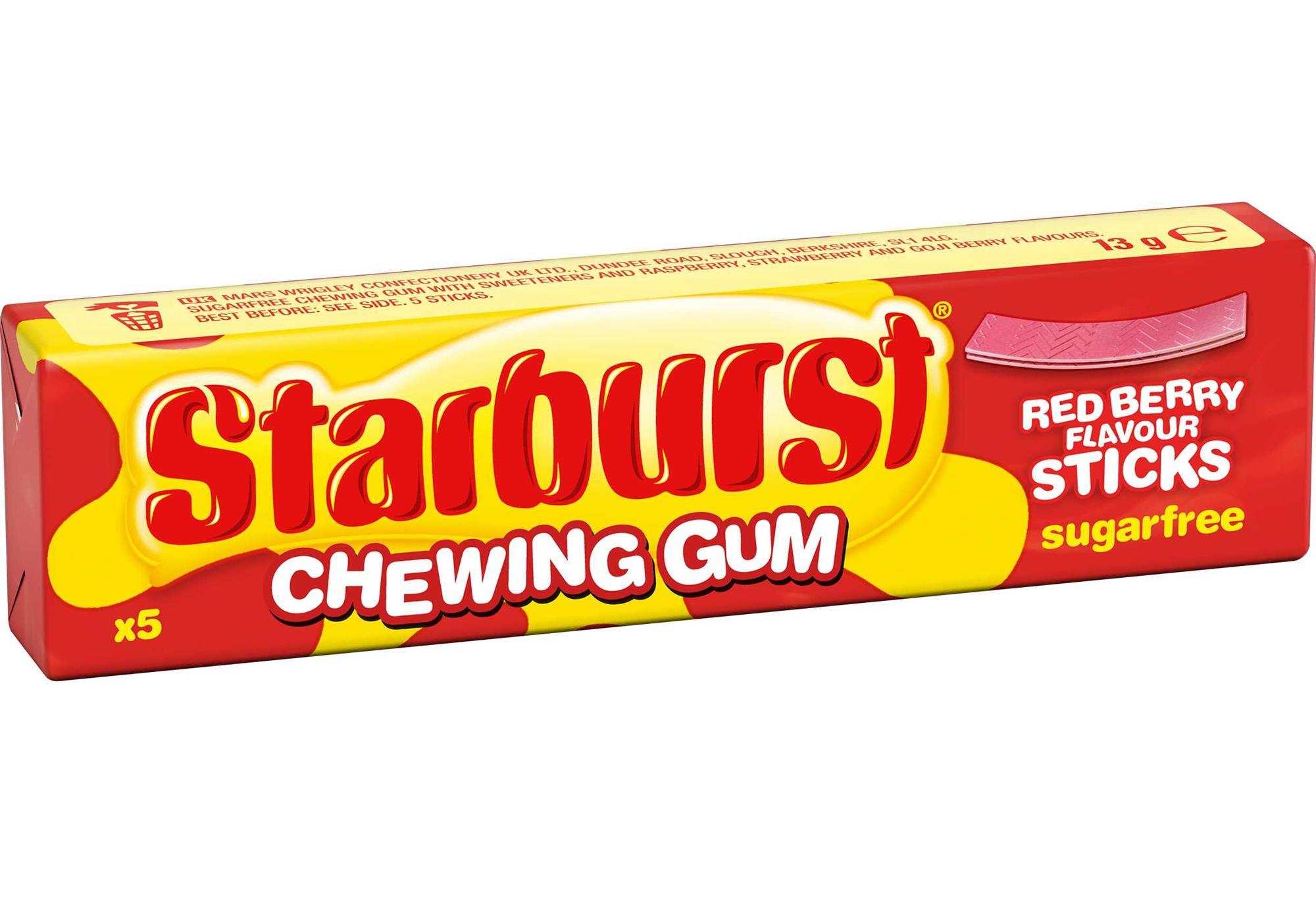 Starburst gum offers sugar-free 'candy-like experience' | Product News ...