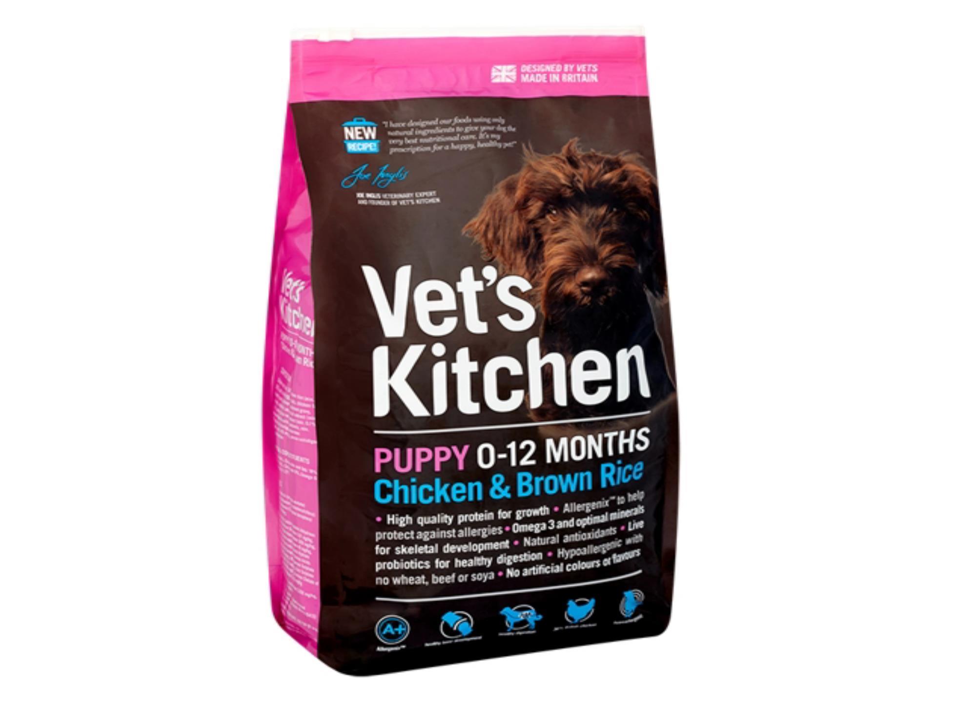 Vet's Kitchen creates puppy food to aid growth Product News