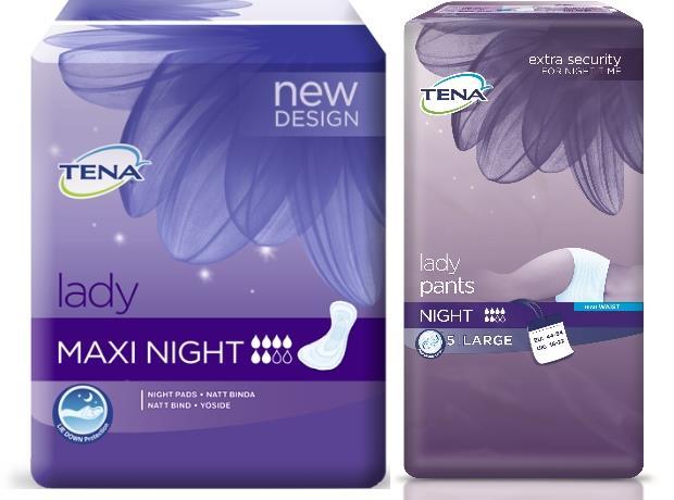 tena lady maxi night pants