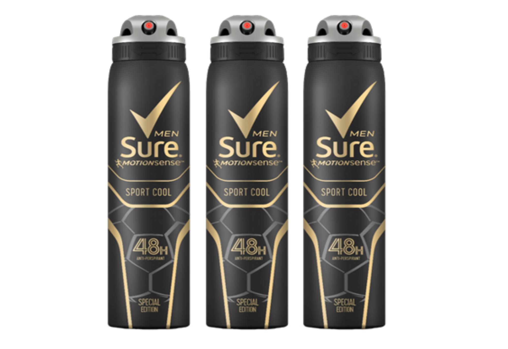 Sure Men scores with Sport Cool deodorant Product News Convenience