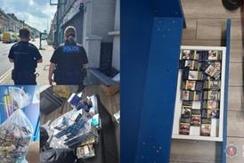 Kent Police Medway Illegal Goods Seizure