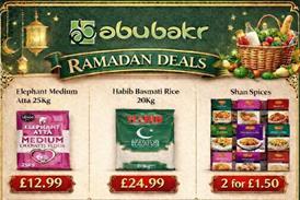 Ramadan deals at Abu Bakr Supermarket