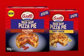 Wall's Deep Dish Pizza Pie range