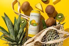 NEW Rekorderlig Pineapple-Kiwi 500ml can marketing image