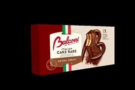 Balconi Italian Cake Bar Cocoa 5 Pack