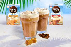 Nescafé Gold Iced Cappuccino and Latte in glasses
