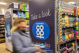 Inside a Lincolnshire Co-op food store