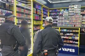 Metropolitan Police vape raid