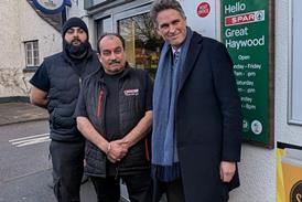 Sir Gavin Williamson and Narinder Randhawa