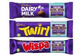 Cadbury Big Win Win bars
