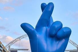 The National Lottery unveils Fingers Crossed installations at Wembley