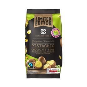 5000129394016 Pistachio Creme Filled Milk Chocolate Eggs 34624