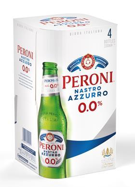 no and low alcohol beer bottle