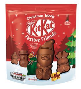 KitKat Santa Large Pouch 220g FF