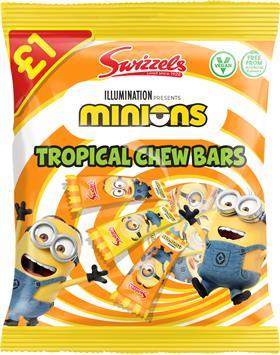 Swizzels Tropical Chews Minions Chews Bag £1