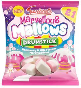 Swizzels Marvellous Mallows 110g £1 PMP Bag