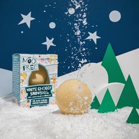Moo Free White Choccy Snowball is vegan and free from