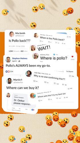 Dr. Oetker Pollo demand