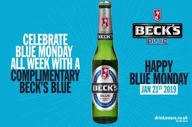 Beck's Blue Monday Campaign