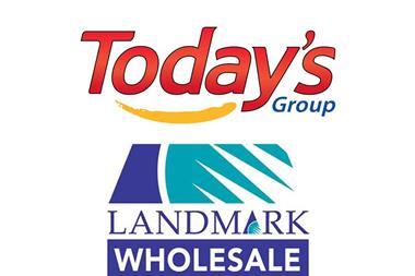 Landmark and Todays merger combined logo