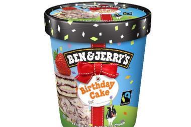 Ben & Jerry's Birthday Cake