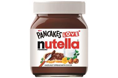 Pancakes Love Nutella Jar